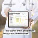 ОНОВЛЕНИЙ КАЛЕНДАР ПРОФІЛАКТИЧНИХ ЩЕПЛЕНЬ — ЩО ВАЖЛИВО ЗНАТИ КОЖНОМУ